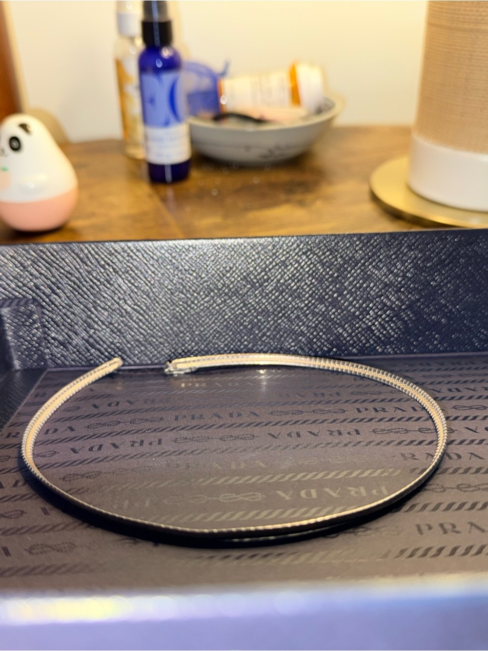 Vintage .925 Silver Slim Choker